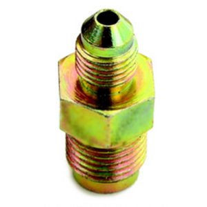A-1 PRODUCTS 7/16-24 to #4 Stl Invert Male Flare Adapter- A1P1071604