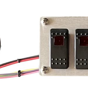 AMERICAN AUTOWIRE Rocker Switch Panel 4 Switches- 510919