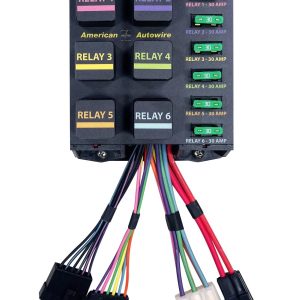 AMERICAN AUTOWIRE Banked Relay System 6 Relays- 510922