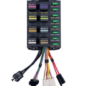 AMERICAN AUTOWIRE Banked Relay System 8 Relays- 510924