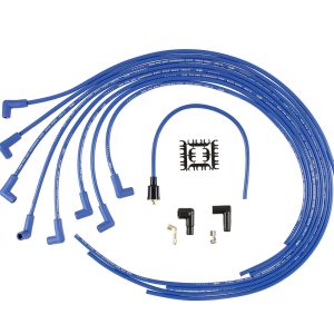 ACCEL 8mm 90 Degree End Supp BLUE UNIVERSAL- 4041B