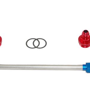 ADVANCED ENGINE DESIGN Polished S/S 4150 Carb. Fuel Line Kit- 60945