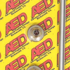 ADVANCED ENGINE DESIGN Polished S/S 4150 Carb Fuel Line Kit- 60945BK