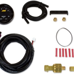 AEM ELECTRONICS X-Series Pressure Gauge 0-15psi.- 30-0309