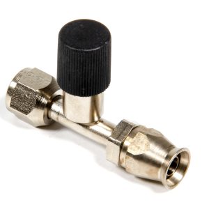 AEROQUIP Straight -6 Hose End w/Charge Port- FCE1812