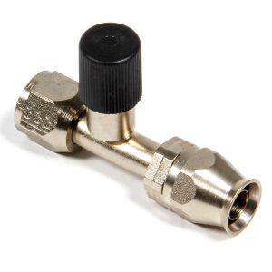 AEROQUIP Straight -8 Hose End w/Charge Port- FCE1813