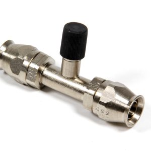 AEROQUIP Straight -10 Hose Fiting w/Charge Port- FCE1914