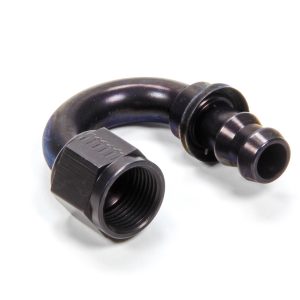 AEROQUIP #8 180 Degree Socketless Black- FCL1563