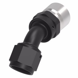 AEROQUIP 6an StreetLite Crimp Fitting 45-Degree- FCL4222
