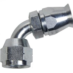 AEROQUIP #6 90 Stl Swivel (Teflon - FCM1136