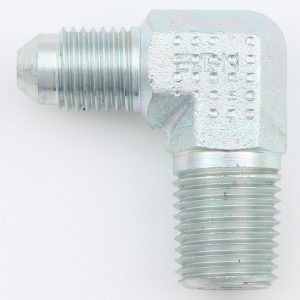 AEROQUIP 90 Male Elbow #4 To 1/4 Npt Steel Fitting- FCM2614