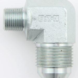 AEROQUIP 90 Male Elbow #12 To 3/8 Npt Steel Fitting- FCM2623