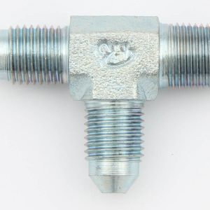 AEROQUIP Male Run Tee Steel #3 To 1/8 Npt- FCM2700