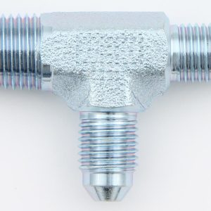 AEROQUIP Male Run Tee Steel #4 To 1/4 Npt- FCM2703