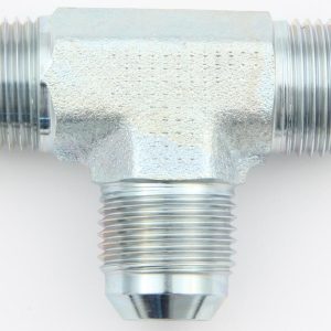 AEROQUIP Male Run Tee Steel #10 To 1/2 Npt- FCM2708
