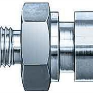 AEROQUIP #3 To 3/8-24 Inverted Female Steel Adapter- FCM2936
