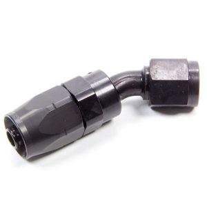 AEROQUIP #6 30 Deg Hose End Black - FCM4472
