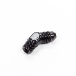 AEROQUIP 45 Deg Alum #4 Flare 1/8 in Black- FCM5021