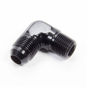 AEROQUIP 90 Deg Alum #8 Flare 3/8 in Black- FCM5037