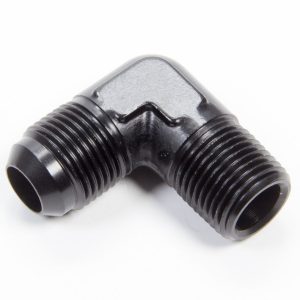 AEROQUIP 90 Deg Alum #10 Flare 1/2in Black- FCM5039