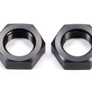 AEROQUIP Alum #6 Locknut Black - FCM5100