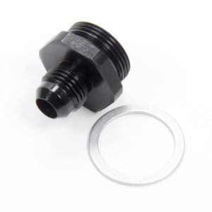 AEROQUIP #6 Dual Feed Holley Black- FCM5114