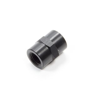 AEROQUIP 1/4in Alum Pipe Coupler Black- FCM5130