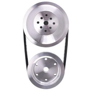 AFCO RACING PRODUCTS Pulley Kit 20% Red. SBC Long Water Pump- 80061