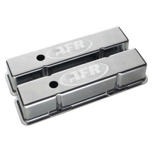 AIR FLOW RESEARCH SBC Tall Alum Valve Cvr Polished w/AFR Logo- 6704
