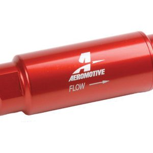 AEROMOTIVE Fuel Filter w/40-Micron Fabric Element- 12303