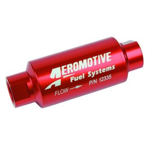 AEROMOTIVE Fuel Filter - 40 Micron - S/S Element w/10an- 12335