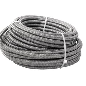 AEROMOTIVE 6an PTFE S/S Braided Hose 20ft- 15316