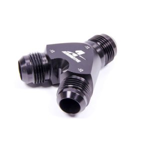AEROMOTIVE Y-Block Fitting - 12an to 2 x -12an- 15679