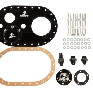 AEROMOTIVE Fuel Cell Plate Assembly Billet Alm. 6 x 10- 18056