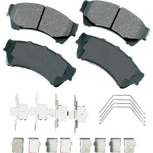 AKEBONO BRAKE CORPORATION Brake Pad Front Ford Fusion 06-12 Lincoln MKZ- ACT1164