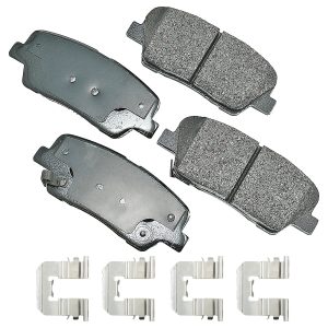 AKEBONO BRAKE CORPORATION Brake Pad Rear Hyundai Santa Fe 10-16- ACT1284B