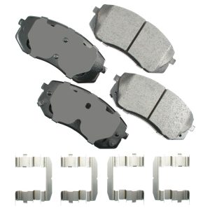 AKEBONO BRAKE CORPORATION Brake Pad Front Hyundai Sonata Tuco 10-15 Kia- ACT1295