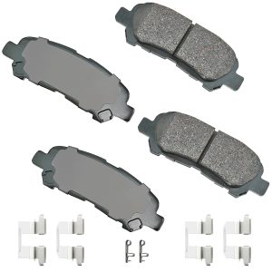 AKEBONO BRAKE CORPORATION Brake Pad Front Toyota Highlander 08-13- ACT1325A