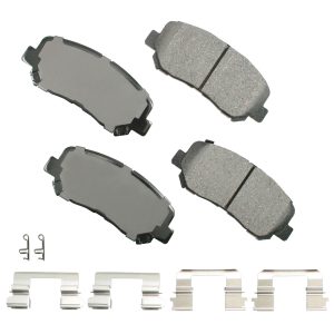 AKEBONO BRAKE CORPORATION Brake Pad Front Jeep Cherokee 14-17 Mazda CX- ACT1623
