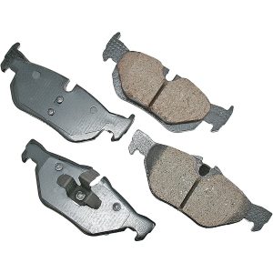 AKEBONO BRAKE CORPORATION Brake Pads Rear BMW 128i 08-13 323i 10-11- EUR1267