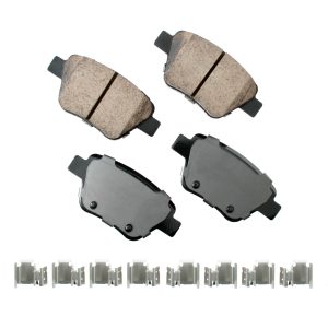 AKEBONO BRAKE CORPORATION Brake Pads Rear Audi A3 11-13 Quattro 10-13- EUR1456