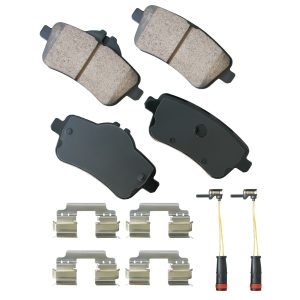 AKEBONO BRAKE CORPORATION Brake Pads Rear Mercedes GLE300d 16 GLE350 16-17- EUR1630A