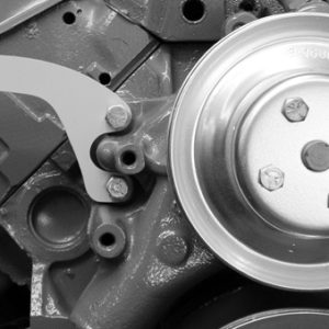 ALAN GROVE COMPONENTS Alt. Bracket SBC Long W/P- 215RO