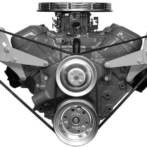 ALAN GROVE COMPONENTS Alt.Bracket BBC Short Pump Low Pro/Vette-Camar- 218L