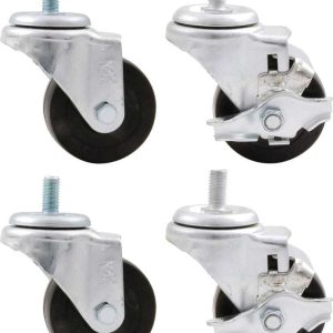 ALLSTAR PERFORMANCE Wheel Kit 3in Heavy Duty Locking- ALL10165