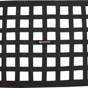 ALLSTAR PERFORMANCE Window Net Ribbon Style 18 x 24 Black Non-SFI- ALL10284