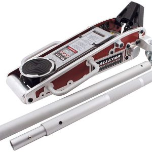 ALLSTAR PERFORMANCE Aluminum Racing Jack 3 Pump Red- ALL10422