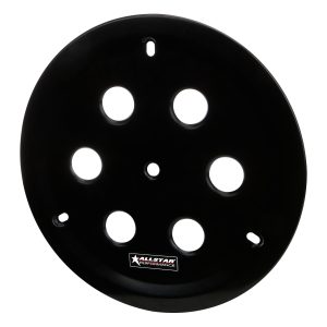 ALLSTAR PERFORMANCE Aluminum Wheel Cover Weld Multi Hole Black- ALL44143