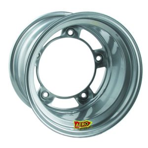 AERO RACE WHEELS 15X8 2in. Wide 5 Silver - 51-080520