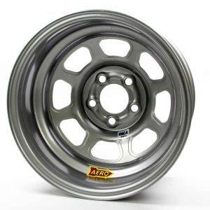 AERO RACE WHEELS 15x8 2in 4.75 Silver - 52-084720
